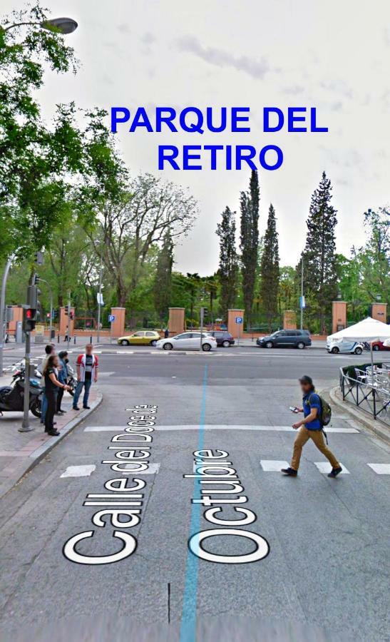 Exclusivo Y Luminoso Piso En El Parque Del Retiro Leilighet Madrid Eksteriør bilde
